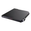 Buffalo BRXL-PTV6U3-BKB (Black) USB3.2 (Gen1) Compatible Portable BD Writing Software Included