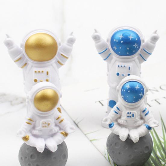 3 шт. практичные долговечные самодельные мини-торты на день рождения в виде астронавтов, украшения для вечеринок