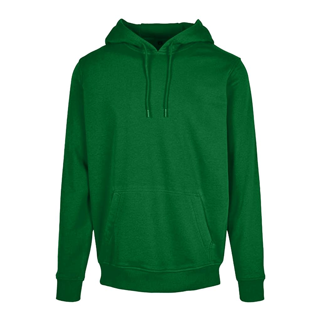 Build Your Brand Mens Heavy Pullover Hoodie