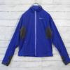 Used Good Condition Patagonia Fleece Switch Windshield Hybrid Soft Shell Jacket Arm Warmers S Blue 20201958