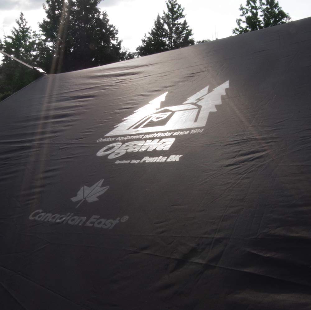 Брезент для кемпинга Canadian East x Ogawa Outdoor Pentagon Black CETO1023