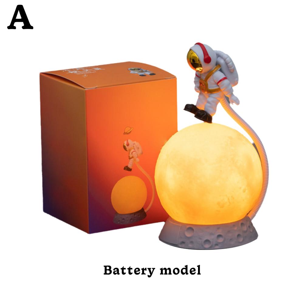 Новый подвесной астронавт, украшение, лунный светильник, милый маленький подарок для детей, новоселье, ночной светильник, подходящее украшение N7g1