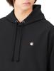 Толстовка с капюшоном с длинным рукавом One Point Logo Hooded Sweatshirt Sports Black M [Champion] Мужская C3-XS151