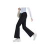 Anta Training Series Casual Simple Solid Color Slim Fit Knitted Sports Pants Women Bottoms Black 162527514-2