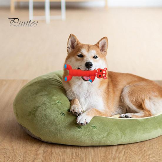 Звуковая игрушка для домашних животных, жесткая устойчивая к укусам латексная кукла в форме животного, жевательная молярная звуковая игрушка для домашних животных, товары для дома и путешествий, товары для домашних животных