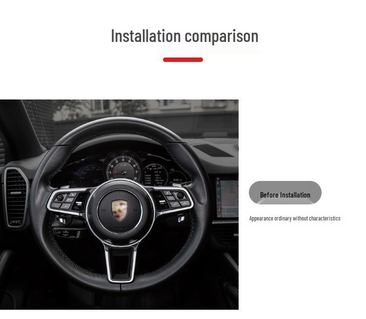 T-carbon Лепестки переключения передач из углеродного волокна для Cayenne, Macan, Panamera, 911.