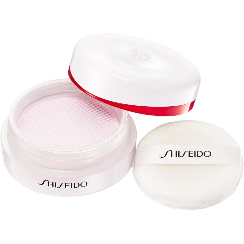 Shiseido Пудра-эссенция для макияжа Skin Setting Powder Без отдушек Розовый Увлажняющее сияние 03 7 г