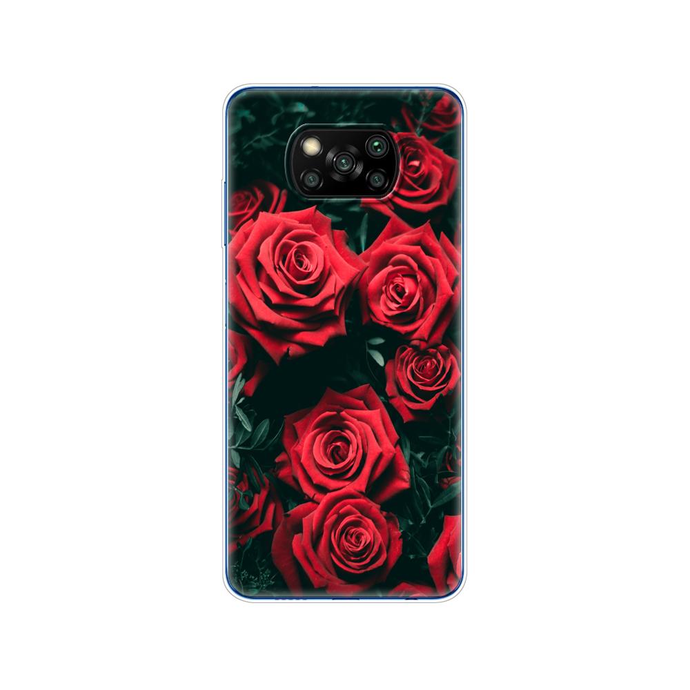Для Xiaomi Poco X3 NFC силиконовый чехол с мягкой задней панелью для POCO X3 Pro чехол из ТПУ, бампер для Poco X 3 PocoX3 NFC 6,67 дюйма, глобальный чехол для телефона