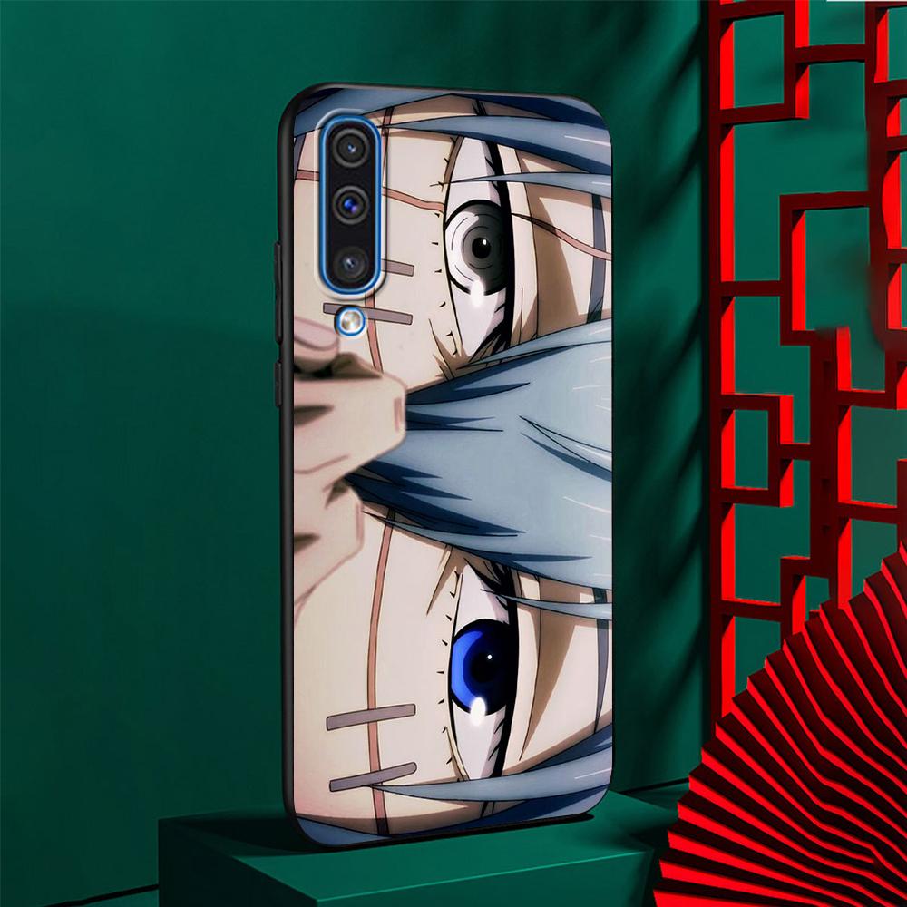 Чехол для Samsung Galaxy A50 A10 A70 A30 A20e A40 A20s A10s A10e A90 5G A80 A7 A9 с рисунком из аниме «Убийца демонов» из мягкого черного цвета