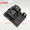 Car Power Window Control Switch Button 735461275 For Peugeot Bipper Tepee Citroen Nemo Fiat Fiorino FT91954 662424 WS228 6490.G8