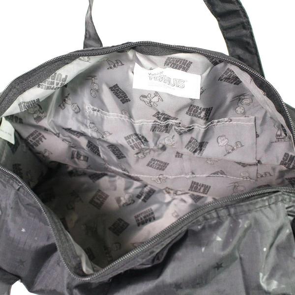 Складная сумка Snoopy Boston M Star, черная для путешествий SNOOPY