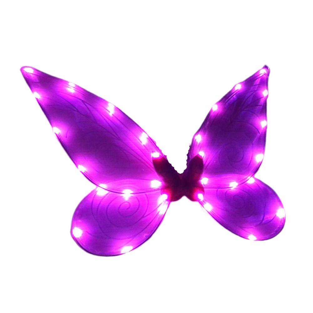 Косплей Костюм Светящиеся Крылья Органза Цветок Принцесса Ангельские Крылья