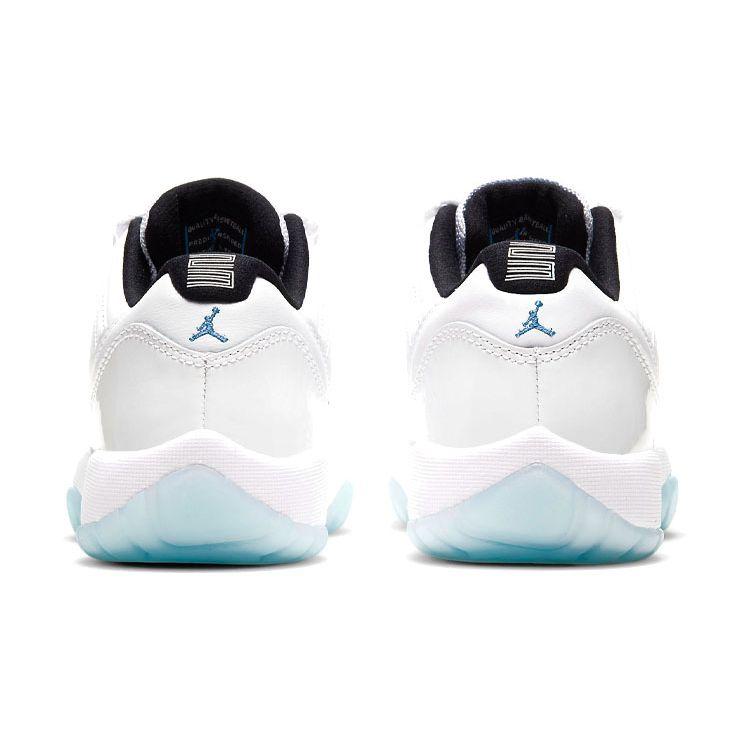 Детские кроссовки Air Jordan 11 Retro Low GS Legend Blue White Black 528896-117