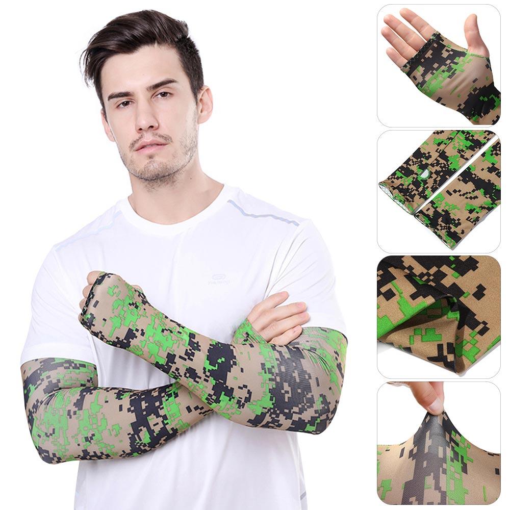 Warmer Summer Cooling Sportswear Basketball Sun Protection Arm Sleeves Outdoor Sport Arm Cover