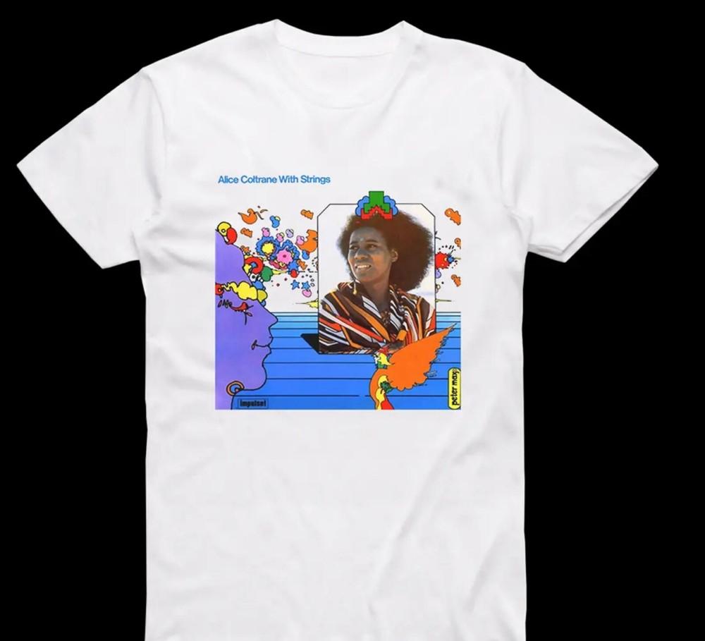 Alice Coltrane album white short sleeve All Sizes S to 5XL Unisex T-Shirt