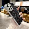 Чехол для телефона из углеродного волокна и кованого углеродного волокна Для Iphone 17 16 15 14 13 12 11 Pro Max Xr Air Plus Силиконовый чехол Серебристый Жесткий корпус Co