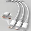 1,2 м / 3 в 1 USB-кабель для зарядки USB-кабель Для серии iPhone 14-8 Samsung Huawei Xiaomi Многопортовый Несколько