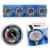 4 Cylinder Carburetor Synchronizer Kit Vacuum Gauge Balancer Sync Balancing Gauges for Motorcycle