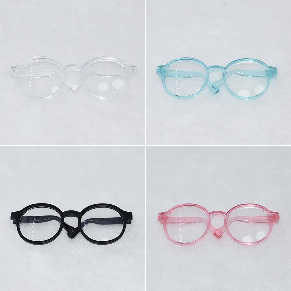 Для 10-сантиметровых хлопковых кукол очки милые пластиковые очки для кукол макарон BJD куклы игрушечные очки аксессуары