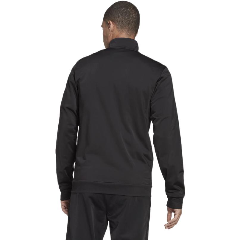 adidas Куртка на молнии с логотипом Essentials Мужская верхняя одежда Черный H46101
