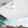 Multifunctional Picnic Cooling Device 2-in-1 Portable Ceiling Fan Rechargeable Wireless Tent Fan with LED Light Remote Control 4 Speeds,