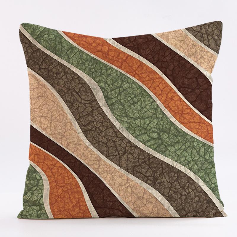 Декор для дома Абстрактный Геометрический и Ботанический Принт Чехол на Подушку Подходит для Дивана Спальни Автомобиля Чехол на Подушку