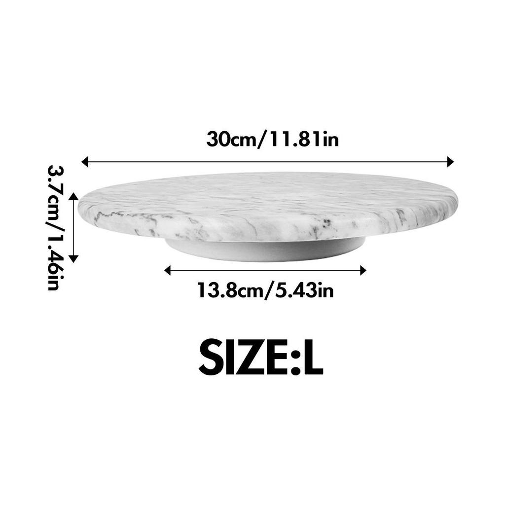 11-дюймовый нескользящий цветной пластиковый поворотный столик для торта для самостоятельной выпечки и украшения