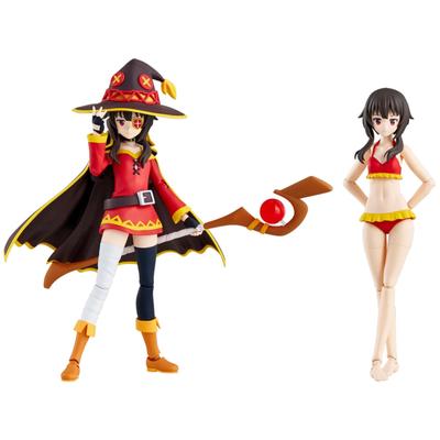 СЕРИЯ ПЛАСТИКОВЫХ МОДЕЛЬ KADOKAWA Subarashii Sekai ni Shukufuku Megumin пластиковая модель «Kono wo! 3" DX-версия. Цветовая кодировка