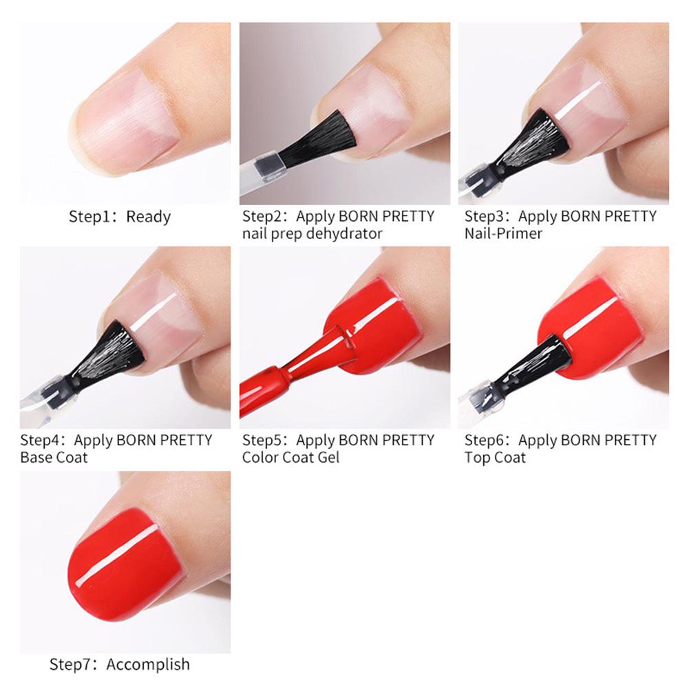 Для женщин BORN PRETTY 15 мл грунтовка для ногтей Pre-Step Bond Natural Nails УФ-гель-лак клей