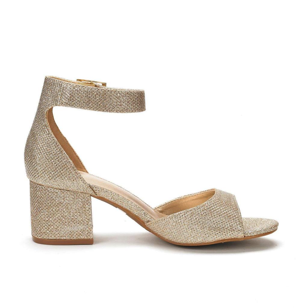 LOSLANDIFEN женские сандалии 5.5 см блестящие сексуальные высокие каблуки сексуальные открытые носки толстые каблуки сандалии с пряжкой ремешок гладиаторские женские туфли