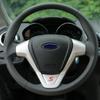 Защитные наклейки на руль автомобиля из АБС-пластика с блестками для Ford New Fiesta Ecosport 2009-2016