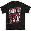 Summer Vintage New Green Day Green Day Band Rock Short Sleeve Punk Clothes Classic T-Shirt Womens