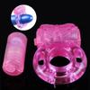 Cock Ring Vibrating Clitoral Stimulator Penis Sleeve Erect Cockring Cage Erection Enhance Sex Product Sex Toys For Adults 18+