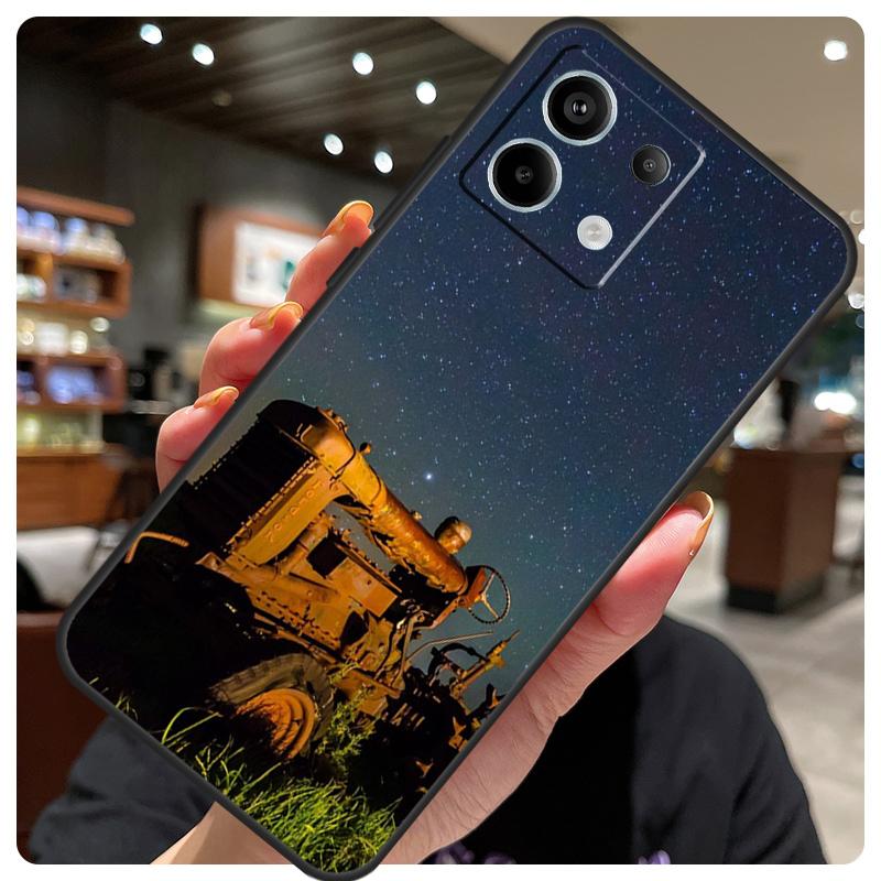Фермерский Трактор Чехол Для Xiaomi Redmi Note 14 10 11 12 13 Pro 11S 12S Чехол Для Redmi 15 C 14C 10C 12C 13C