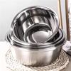 Stainless Steel Multipurpose Bowl for Mixing, Washing, Cooking, and Kneading - Large, Rolled Edge Design for Kitchen Use