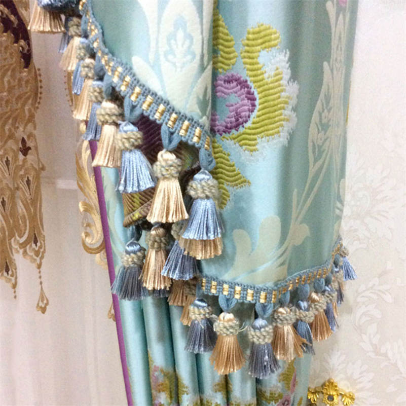1 метр занавески украшение дома кисточка ремесло красочная бахрома отделка кружевная лента обивка