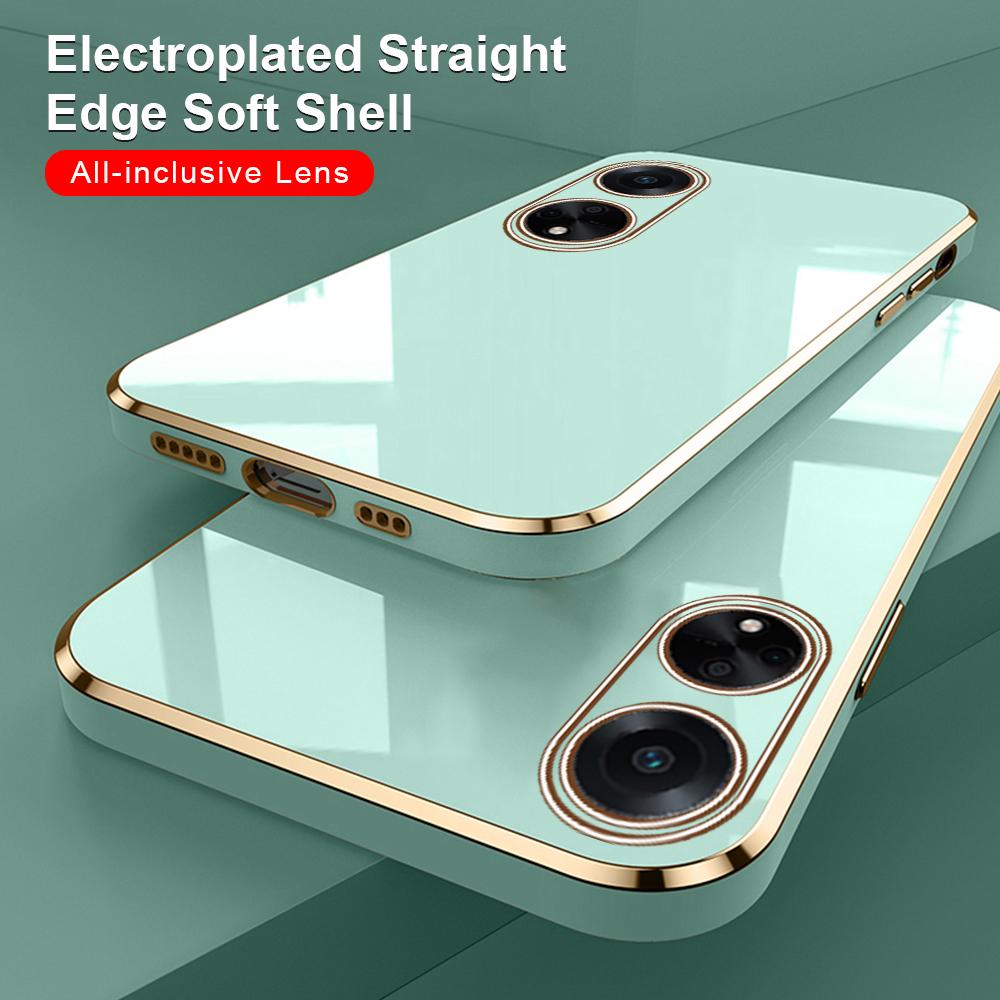 Мягкий силиконовый чехол из ТПУ с защитой от падения, чехол для телефона для OPPO RENO 8 8T 10 Pro A18 A38 A58 A78 4G 5G A98 5G