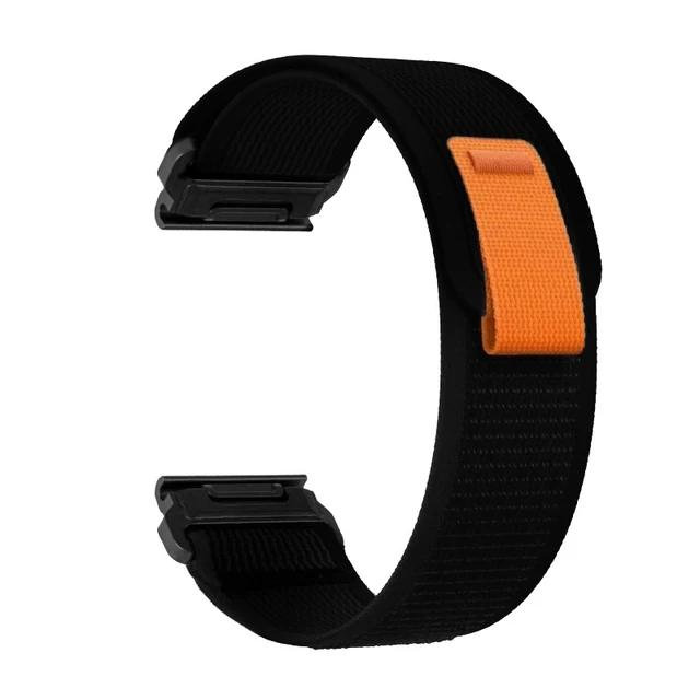 Спортивный нейлоновый ремешок QuickFit 22 мм 26 мм для Garmin Fenix 6X 7X Pro/Epix Pro Gen2 51 мм 47 мм/Fenix 5 5XPlus forerunner 965