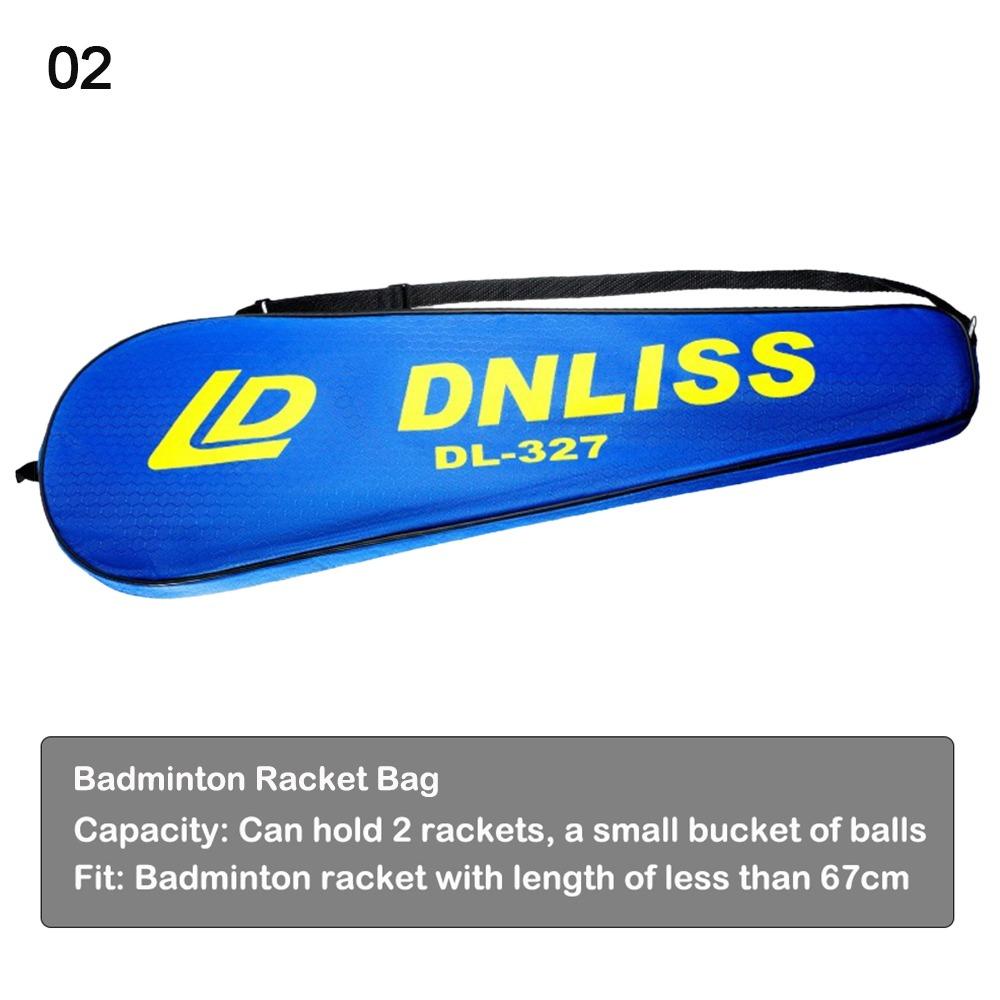 Thick Badminton Racket Cover Portable Tennis Storage Protective Pouch Racket Carrying Bag  Sport