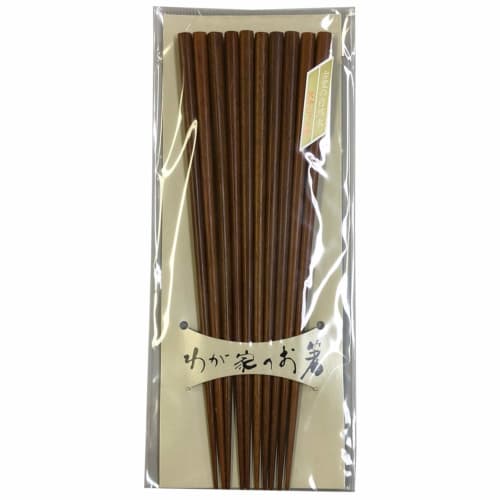 Chopsticks for Guests, Narrow-Edged, Ironwood, Pack of 5, 22.5cm