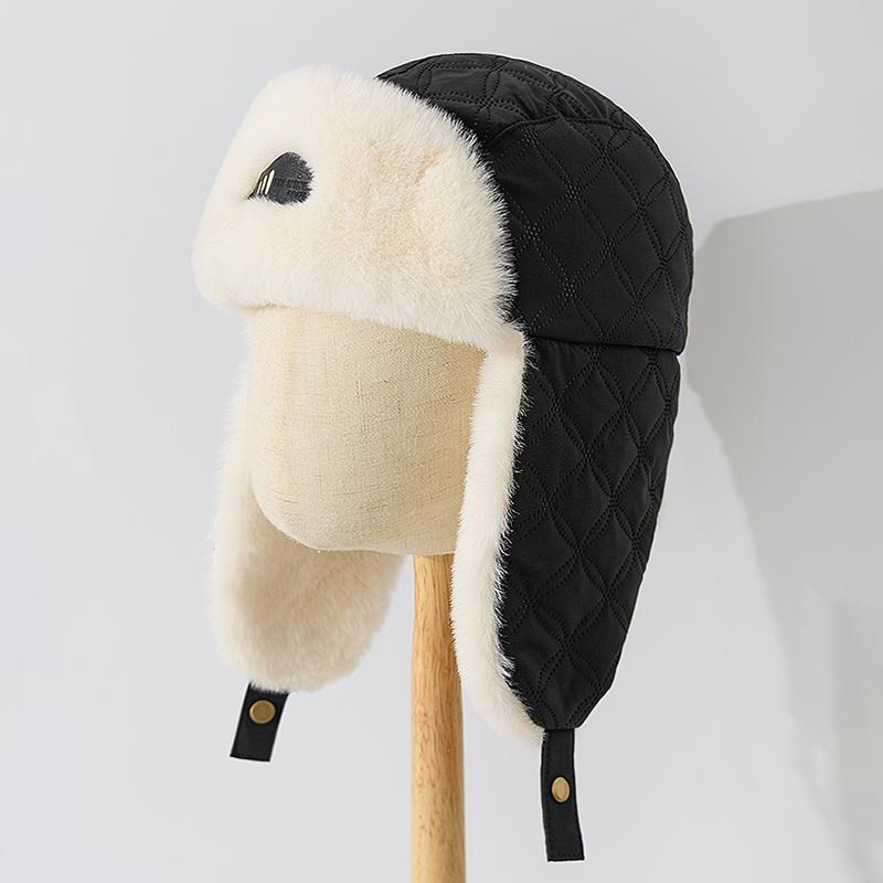 Осенне-зимние ветрозащитные бархатные мужские и женские терморукава, велосипедные шапки, защита для ушей, защита от холода, утепленные шапки-авиаторы