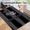 Custom Text Printed Rug SC Freiburg FC Non Slip Floor Carpet For Home Room Decor
