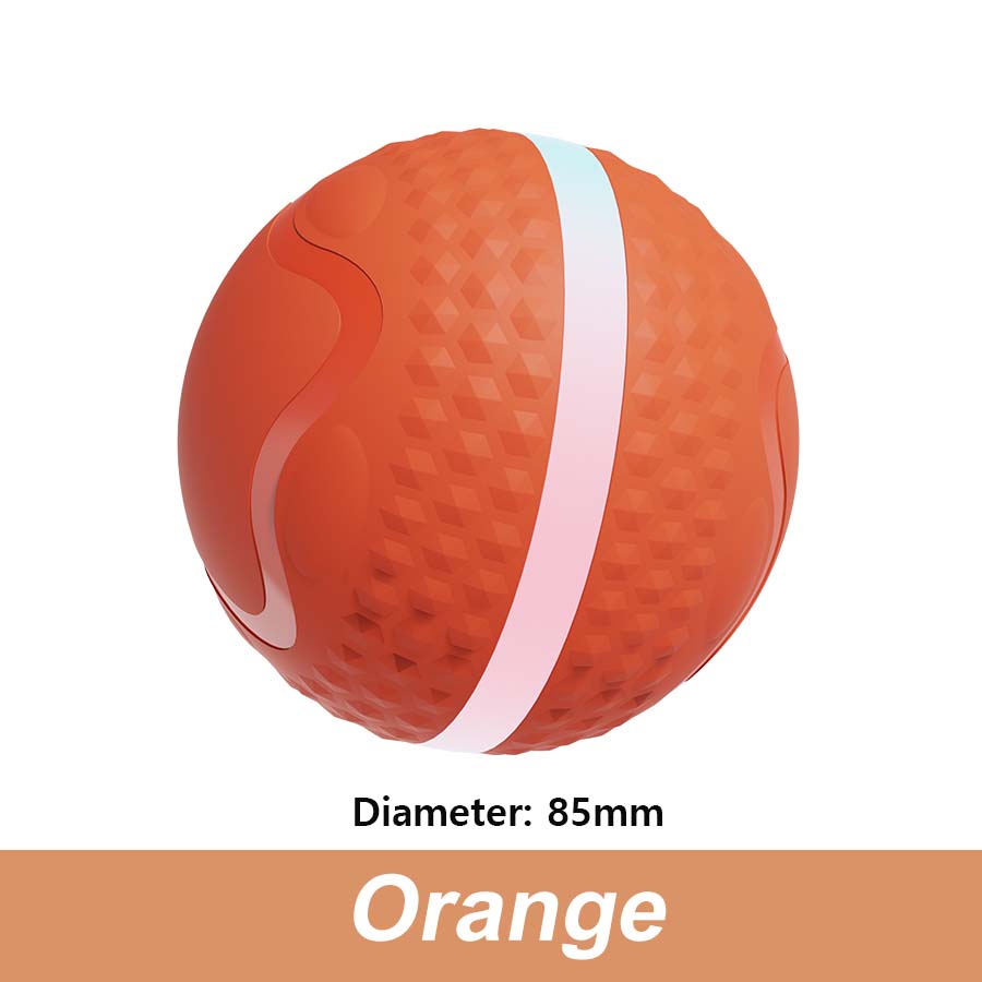 Перезаряжаемый интерактивный мяч для собак, электрический игрушечный мяч для домашних животных, жевательный тренировочный мяч для кошек и собак, умный движущийся, прыгающий, катящийся, волшебный мяч