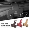 OCDK9 Car Rear Seat Double Head Storage Hook Headrest Hanger Clip For Citroen Jumper Celysee Cactus Picasso Aircross Saxo Grand