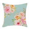 Новый Ins Стиль Цветочный Принт Подушка Наволочка Диван Спальня Поясничная Подушка Американский Цветок Подушка
