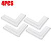 1/24pcs Baby Safety Anti Collision Angle Protector Table Corner Edge Protection Cover Transparent Window Right Angle Crash Pads