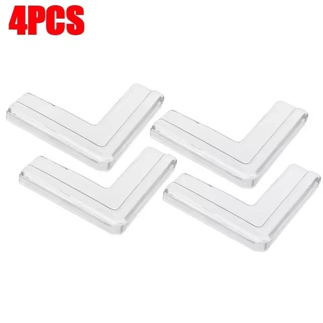 1/24pcs Baby Safety Anti Collision Angle Protector Table Corner Edge Protection Cover Transparent Window Right Angle Crash Pads