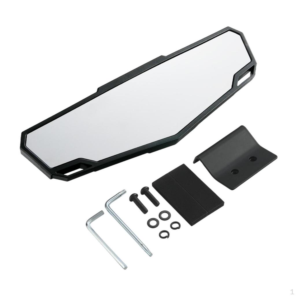 UTV Center Rear Views Mirror, Convenient, Replace Wear Resistant Sturdy Practical Easy To Use