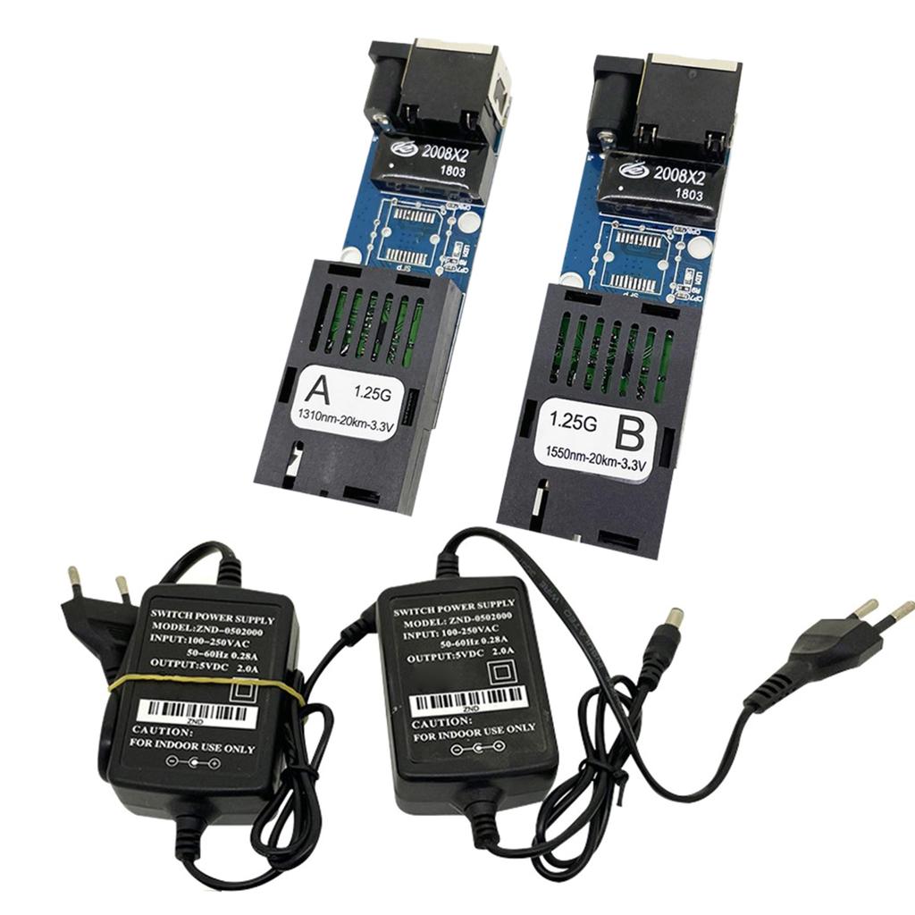 1 пара Rj45 трансивер 3KM fibra коммутатор Gigabit SC Ethernet Fiber коммутатор 1000M A/B мини медиаконвертер