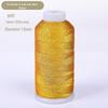Large Roll of Gold and Silver DIY Handwoven Thread: 3, 6, 9, 12 Strand Jewelry Accessories